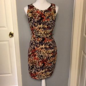 Mystic floral sheath dress